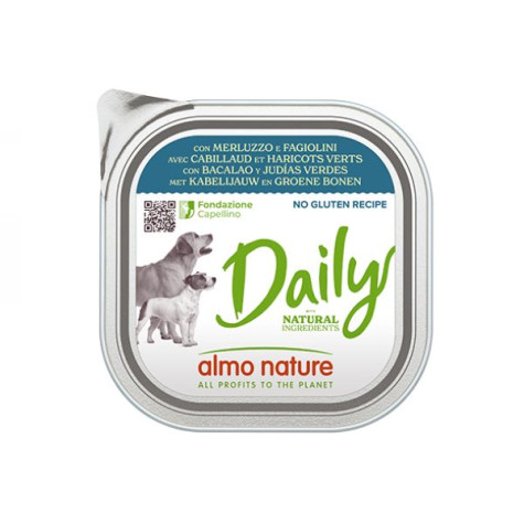 Almo Nature Daily Menu au Merluzzo et Fagiolini - GR - 