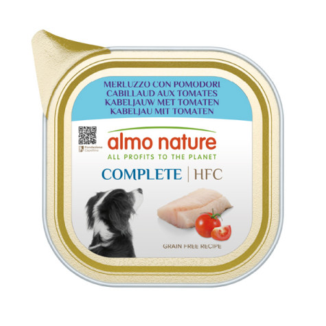 Almo Nature HFC Complete Dog Merluzzo con Pomodori - 150GR - 