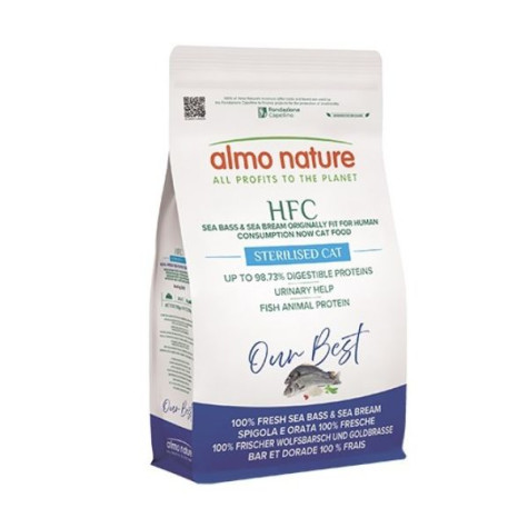 Almo Nature HFC Dry Cat Adulte Stérilisé Spigola Et Orata - ,KG - 