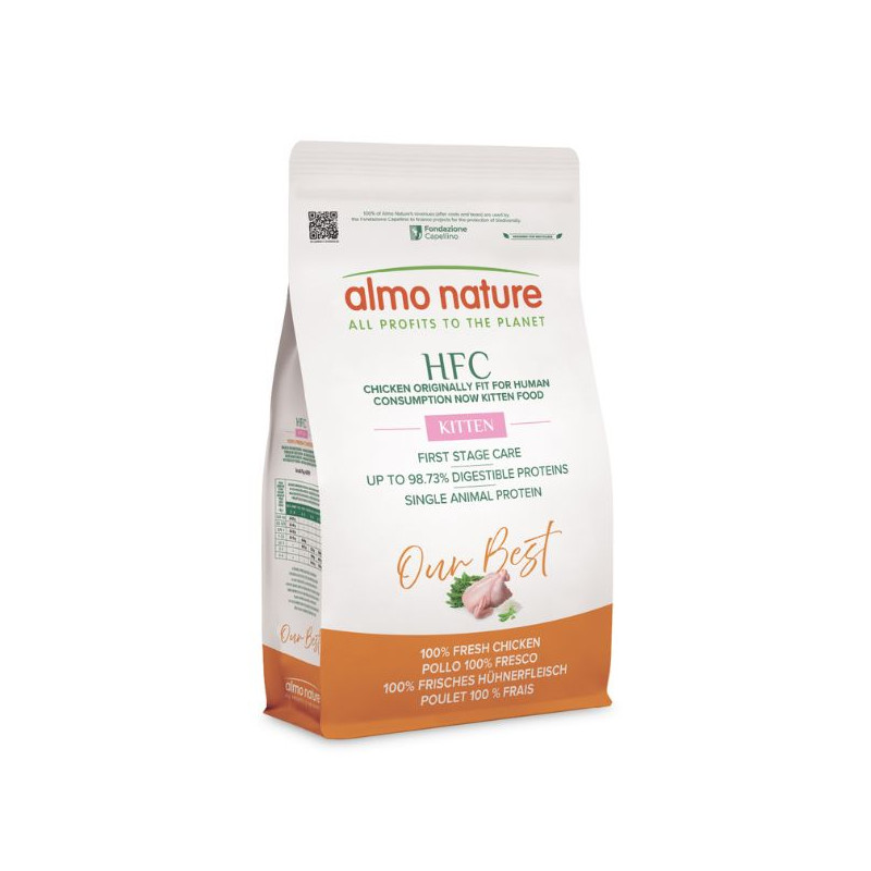 Almo Nature HFC Dry Kitten Chicken - ,KG Almo Nature HFC Dry Kitten Chicken - ,KG