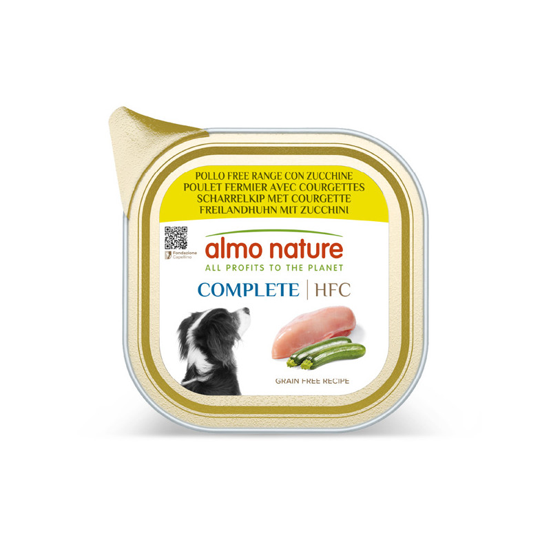 Almo Nature HFC Complete Pollo Free Range con Zucchine - 85GR Almo Nature HFC Complete Pollo Free Range con Zucchine - 85GR