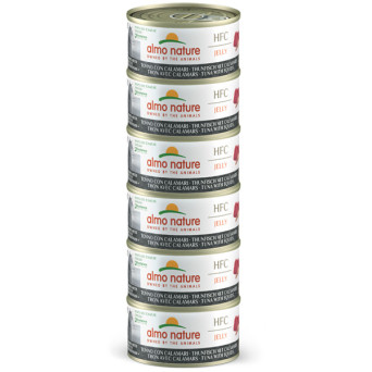 Almo Nature HFC Jelly Megapack Tonno e Calamari Adult Cat - 70GR -