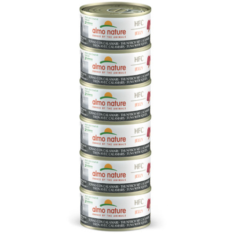 Almo Nature HFC Jelly Megapack Thon et Calamari Adulte Cat - GR - 