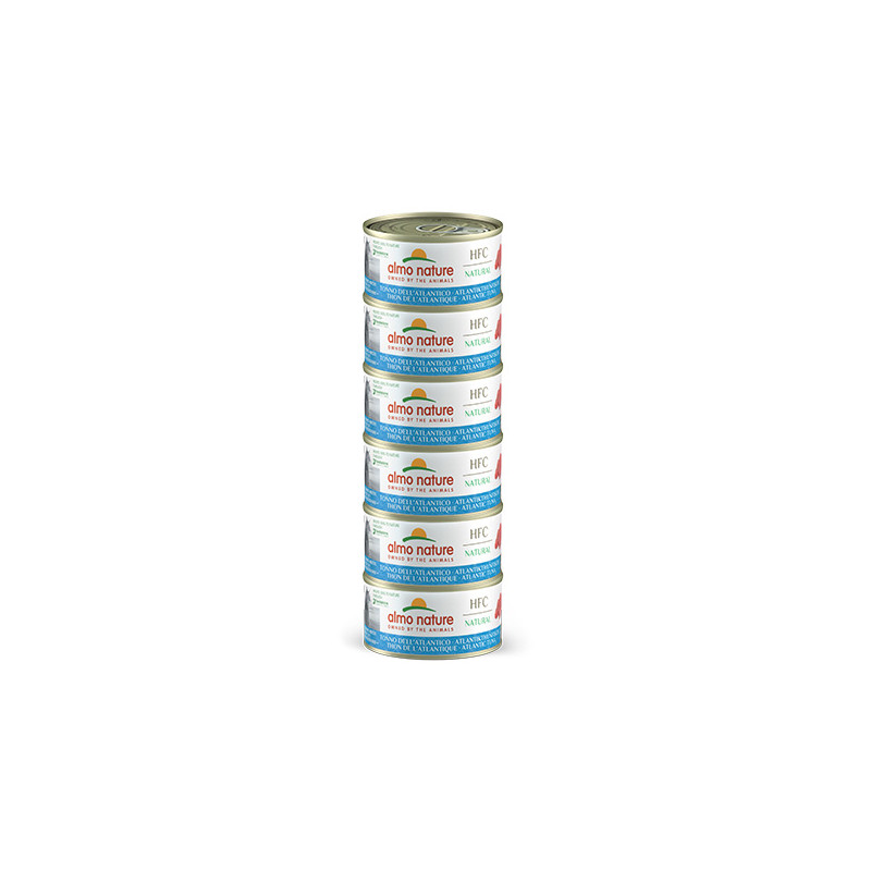 Almo Nature HFC Megapack Tonno dell'Atlantico - 6x70 gr Almo Nature HFC Megapack Tonno dell'Atlantico - 6x70 gr