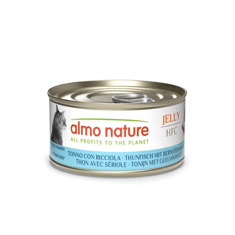 Almo Nature HFC Jelly Thunfisch Mit Ricciola Adult Cat - GR