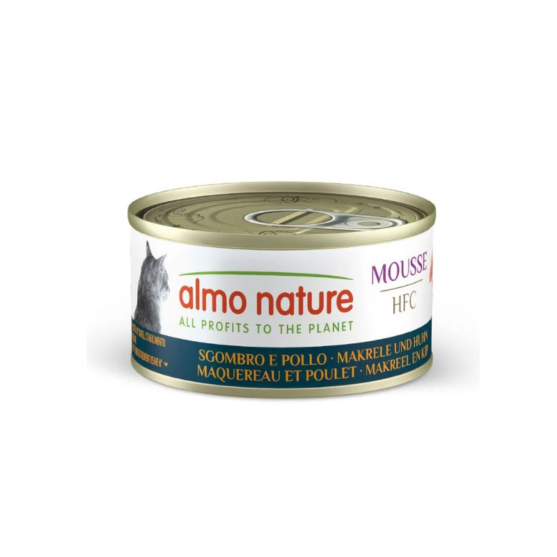 Almo Nature HFC Mousse Sgombro and Chicken - GR Almo Nature HFC Mousse Sgombro and Chicken - GR