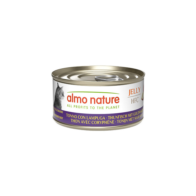 Almo Nature HFC Jelly Thon Au Lampuga Adulte Cat - GR Almo Nature HFC Jelly Thon Au Lampuga Adulte Cat - GR