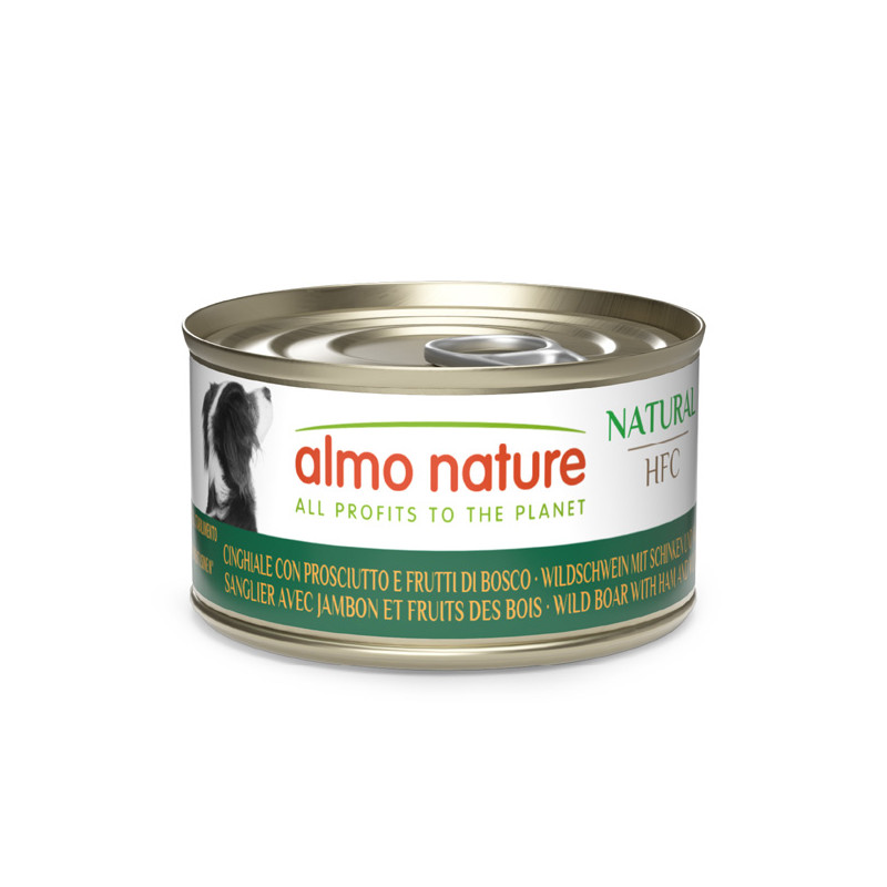 Almo Nature HFC Natural Cinghiale, Prosciutto E Frutti di Bosco - 95GR Almo Nature HFC Natural Cinghiale, Prosciutto E Frutti di Bosco - 95GR