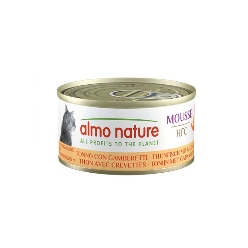 Almo Nature HFC Mousse Tonno con gamberetti - 70GR Almo Nature HFC Mousse Tonno con gamberetti - 70GR