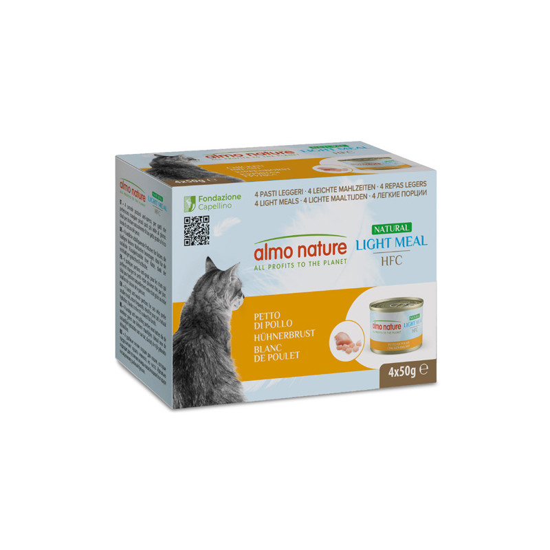 Almo Nature HFC Natural Light Meal Petto di Poulet Multipack - Xda Gr. Almo Nature HFC Natural Light Meal Petto di Poulet Multipack - Xda Gr.