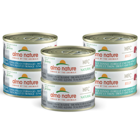 Almo Nature HFC Multipack Ricette Assortite al Thon - GR -