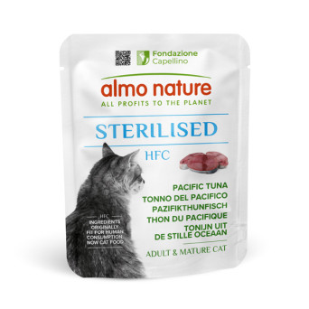 Almo Nature HFC Sterilised Thunfisch Del Pacifico Adult Und Mature Cat - GR - 