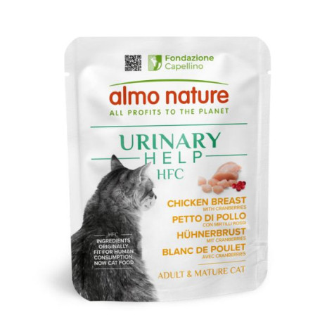 Almo Nature HFC Urinary Help Petto di Pollo e Mirtilli Rossi - 50GR - 