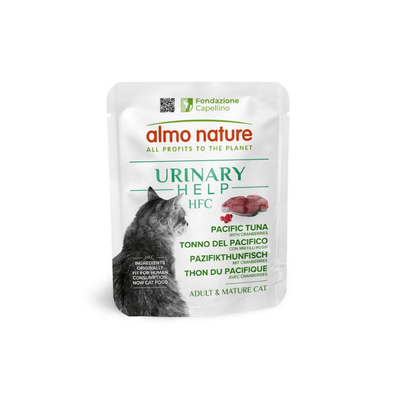 Almo Nature HFC Urinary Help Tuna del Pacifico and Mirtilli Rossi - GR
