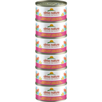 Almo Nature Megapack Salmone Pollo - 6X70GR - 
