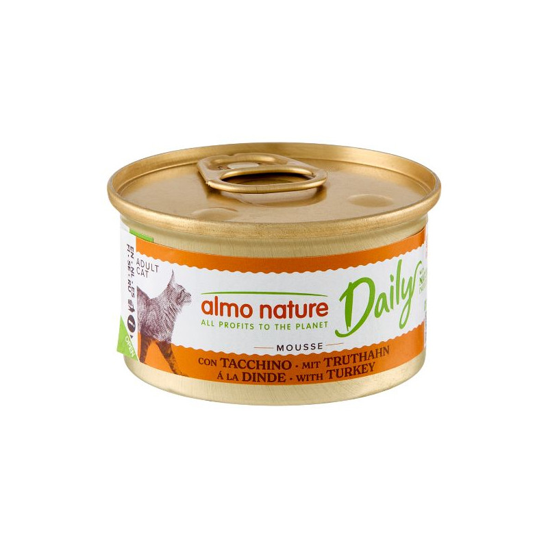 Almo Nature Daily Menu Cat Mousse with Turkey - GR