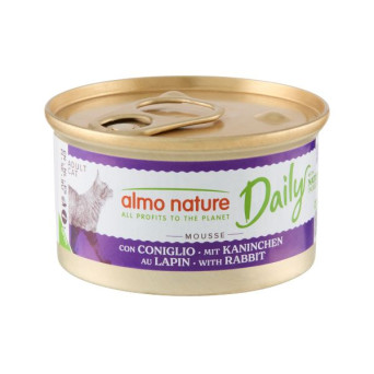 Almo Nature Daily Menu Cat Mousse al coniglio - 85GR - 