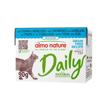 Almo Nature Cat Daily Tuna and Merluzzo - GR - 
