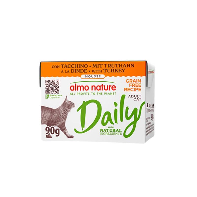 Almo Nature Cat Daily Tacchino - 380GR Almo Nature Cat Daily Tacchino - 380GR