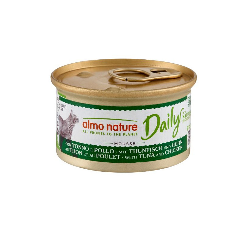 Almo Nature Daily Menu Cat Mousse Tuna with Chicken - GR Almo Nature Daily Menu Cat Mousse Tuna with Chicken - GR