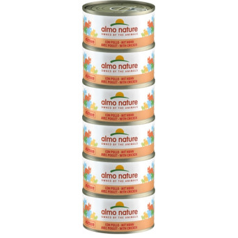 Almo Nature Megapack Kitten with Chicken - 6x70g - 