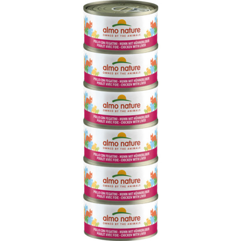 Almo Nature Megapack Chicken and Liver - 6x70g - 