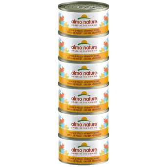 Almo Nature Megapack Hähnchenschenkel - 6x70 g - 