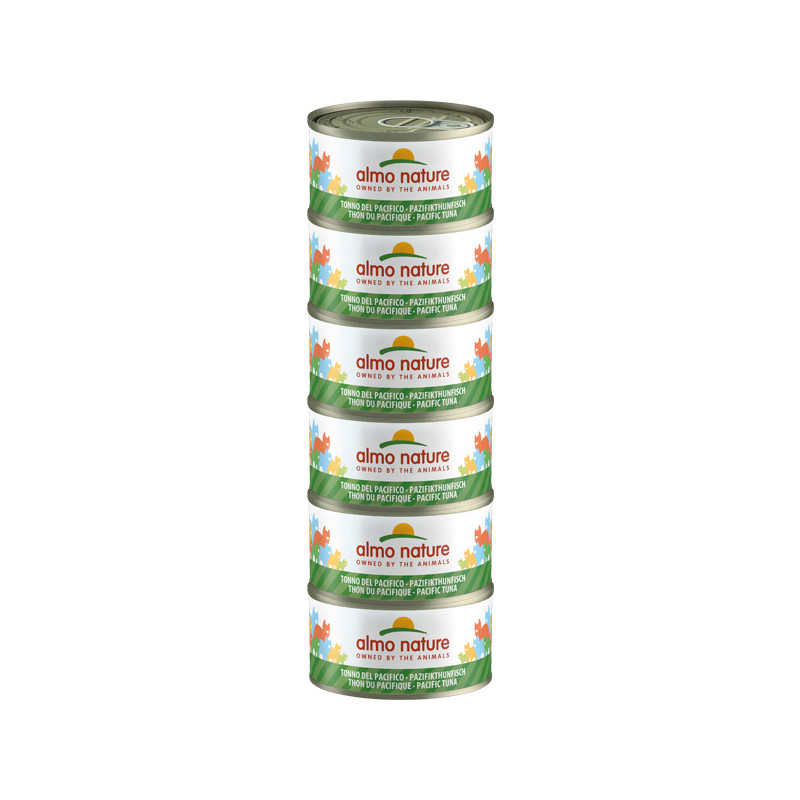 Almo Nature Megapack Pazifischer Thunfisch - 6x70 g Almo Nature Megapack Pazifischer Thunfisch - 6x70 g
