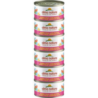 Almo Nature Megapack Thunfisch und Garnelen - 6x70 g - 