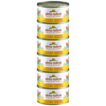 Almo Nature Megapack Chicken Breast - 6x70g - 