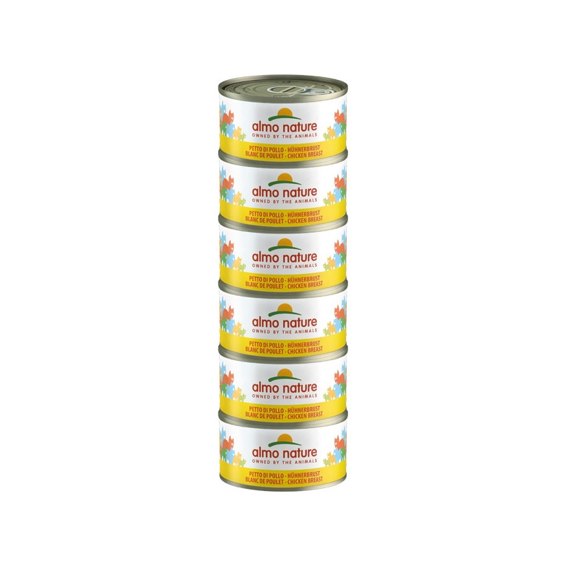 Almo Nature Megapack Petto di Pollo - 6x70 gr