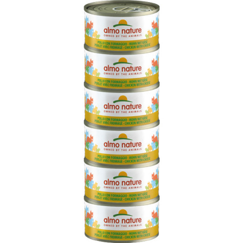 Almo Nature Megapack Chicken and Cheese - 6x70g - 