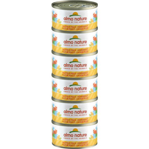 Almo Nature Megapack Filetto di Pollo - 6x70 gr - 