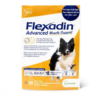 Vetoquinol Flexadin Advanced Muscle Support - 30 Tavolette - 