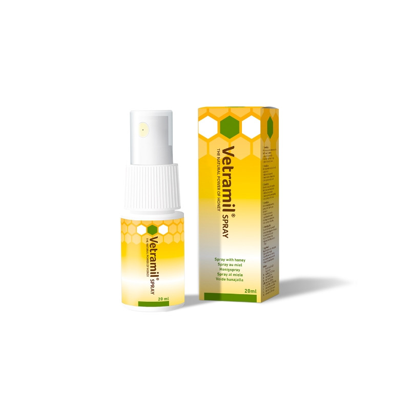 BFACTORY Vetramil Spray Honey and Essential Oils 20 ml BFACTORY Vetramil Spray Honey and Essential Oils 20 ml