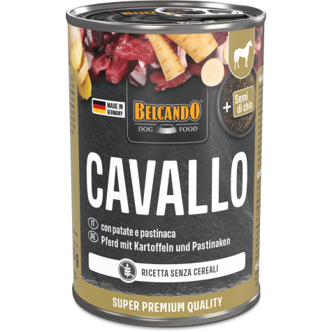 Belcando CAVALLO con papate e pastinaca (grain free) 400 gr.