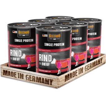 Belcando Single Protein manzo 6x400 gr. - 