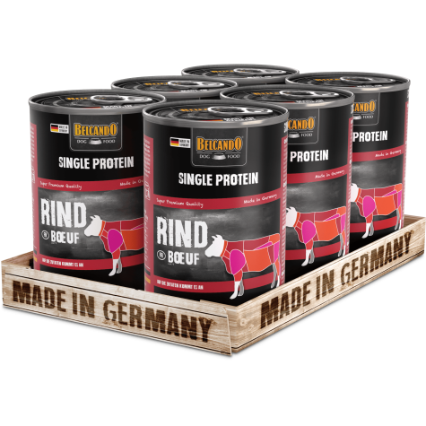 Belcando Single Protein bœuf 6x400 g.