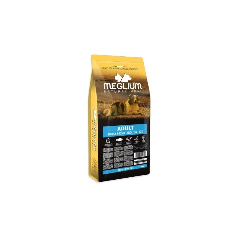 Meglium Chien Sensitive Truite et Riz 14 kg