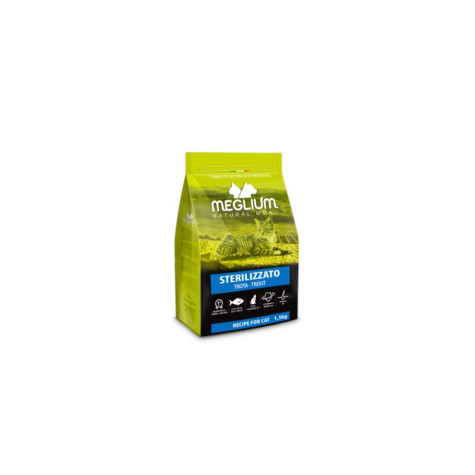 Meglium Cat Sterilised Trout 1.5 kg