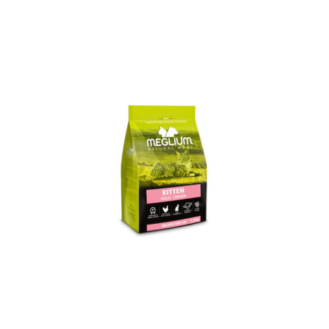 Meglium Chat Chaton Kitten Poulet 1,5 kg