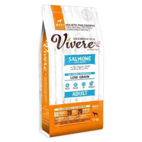 Vivere Low Grain Adult Gluten Free Lachs Maxi 12 kg - 