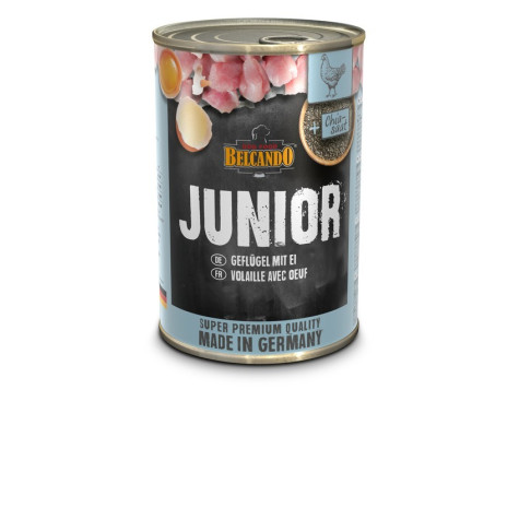 Belcando Junior Pollame avec uova 400 g
