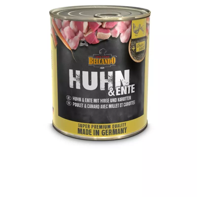Belcando Huhn und Ente mit Hirse und Karotten 800 gr. Belcando Huhn und Ente mit Hirse und Karotten 800 gr.