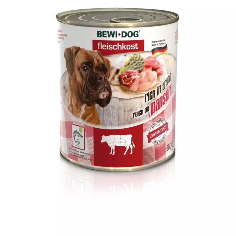 Bewi Dog reich an Pansen 800 gr. Bewi Dog reich an Pansen 800 gr.