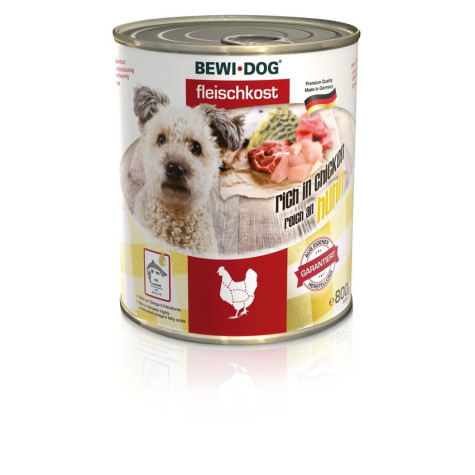 Bewi Dog ricco di pollo 800 gr. - 