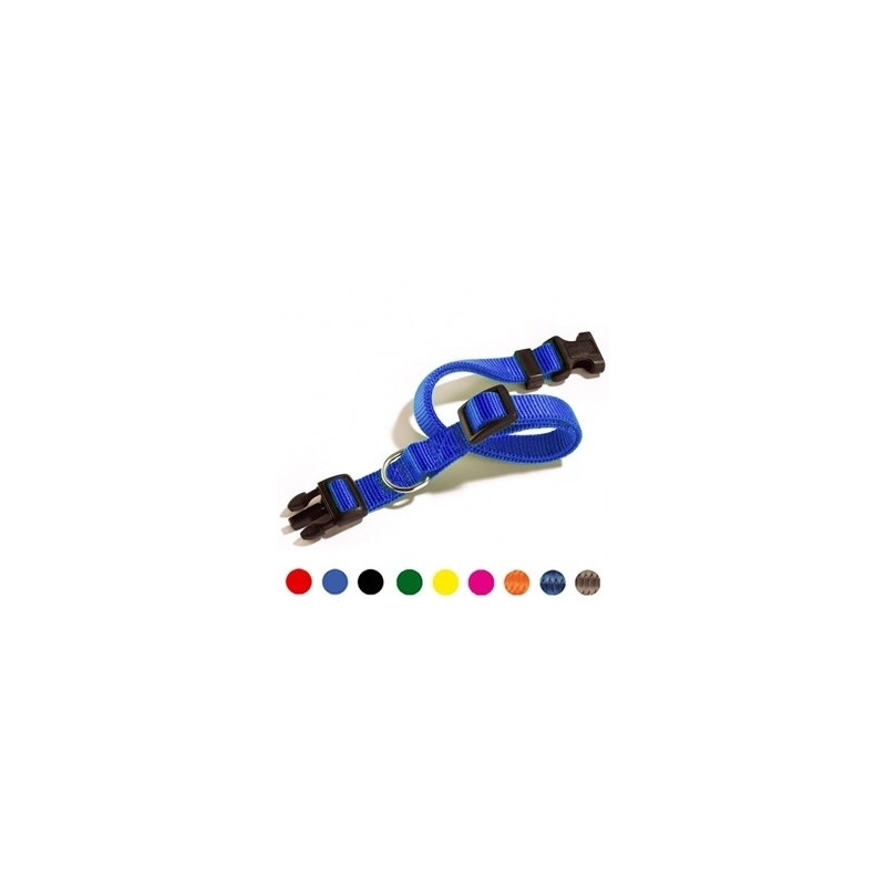 Camon - Collare Sgancio Regolabile Blu(200/250 x 12 mm)