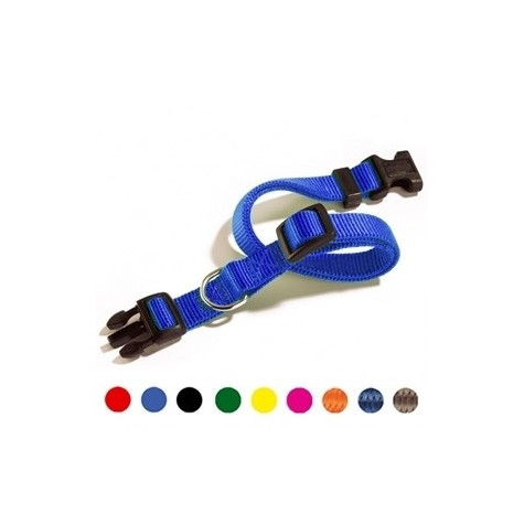 Camon - Collare Sgancio Regolabile Blu(200/250 x 12 mm) - 