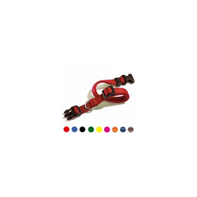 Camon - Collare Sgancio Regolabile Rosso(200/250 x 12 mm)