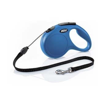 Flexi - New Classic Blue Leash with Rope Size m